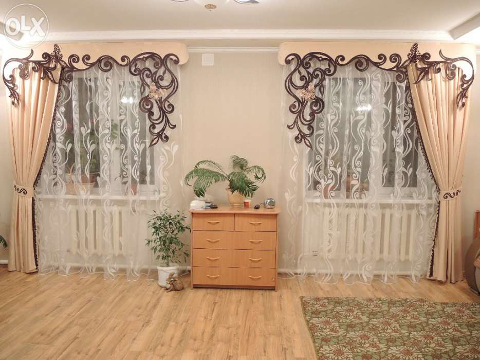 ажурные ламбрекены
