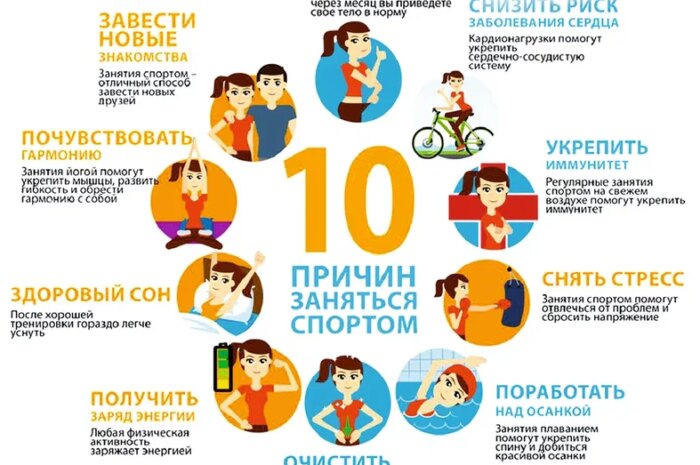 10 причин заниматься спортом