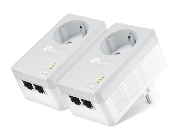 Адаптеры TP-LINK Powerline со встроенными розетками