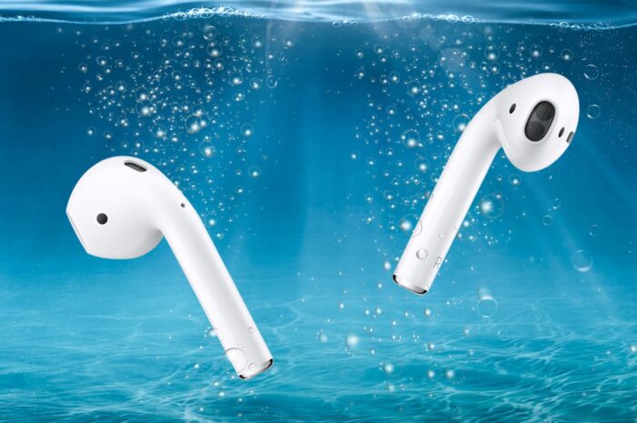 AirPods не боятся воды