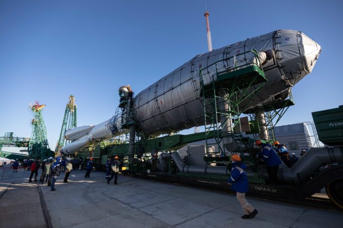 Байконур готовится к старту ракеты-носителя «Союз-У»