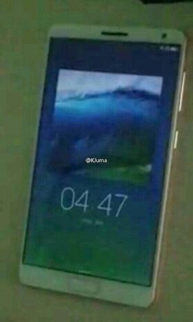 Безрамочный ZUK Edge показался на живом фото