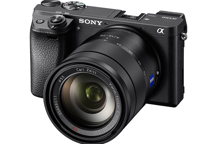 Беззеркальная фотокамера Sony α6300 предстала в серебристом исполнении"