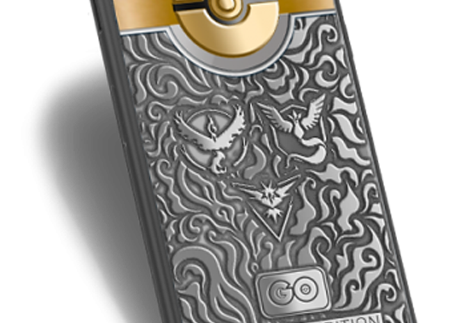 Caviar предлагает люксовый iPhone Pokemon Go Edition для ловли покемонов