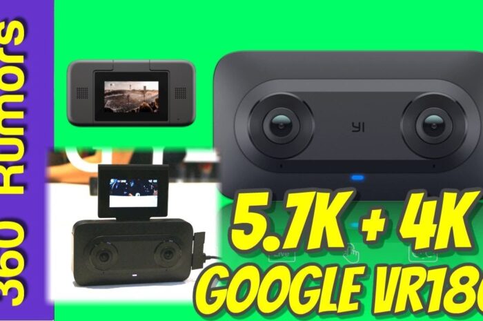 CES 2018: камера YI Horizon VR180 с откидным дисплеем"