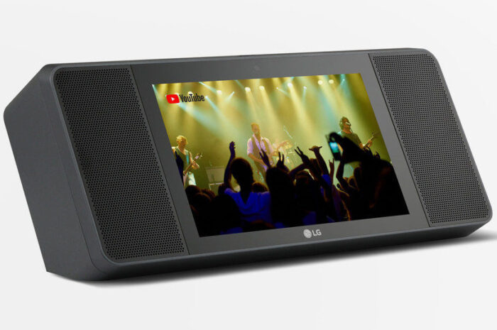 CES 2018: смарт-динамик LG ThinQ WK9 с 8-дюймовым экраном"