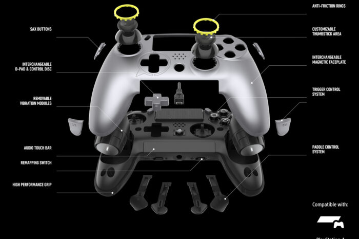 Для PS4 анонсирован про-контроллер с расширенным функционалом