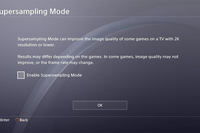 Для PS4 вышло обновление 5.50. Добавлен суперсэмплинг для улучшения графики в играх