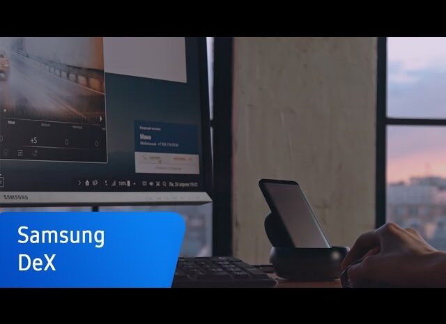 Док-станция Samsung DeX превратит Galaxy S8 и S8+ в ПК