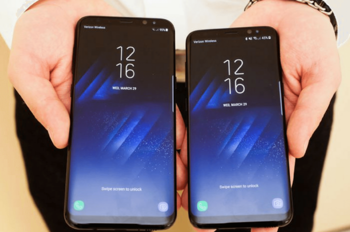 Экран займет всю переднюю поверхность смартфона Samsung Galaxy S8
