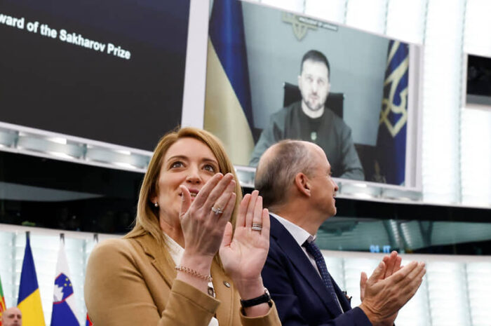 ЕП вручил премию Сахарова «украинскому народу»