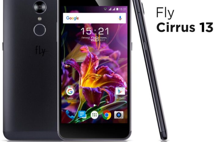 Fly Cirrus 13 стал первым смартфоном бренда на Android Nougat