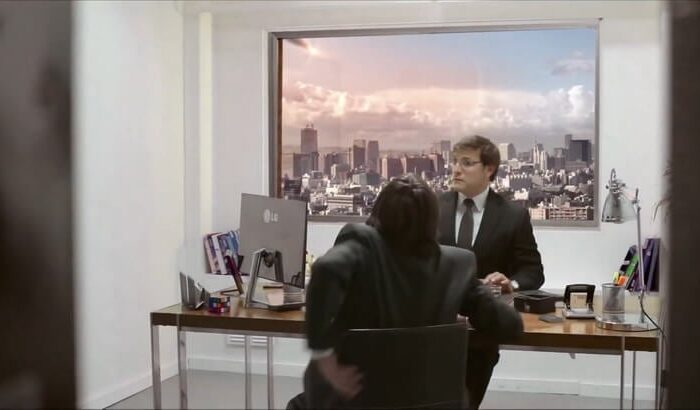 Гениальная реклама-розыгрыш телевизоров LG сверхвысокой четкости