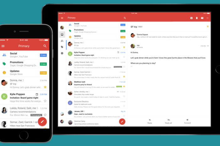 Google выпустила крупнейшее обновление Gmail для iOS за четыре года