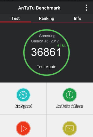 Характеристики Samsung Galaxy J3 2017 подтверждены в бенчмарке