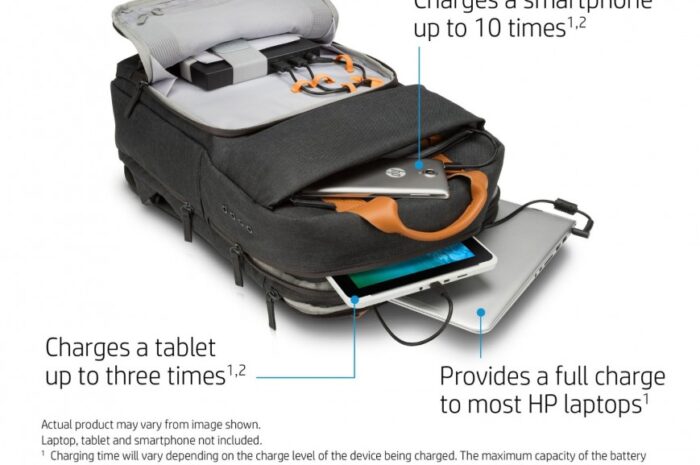 HP выпускает рюкзак с аккумулятором для зарядки гаджетов