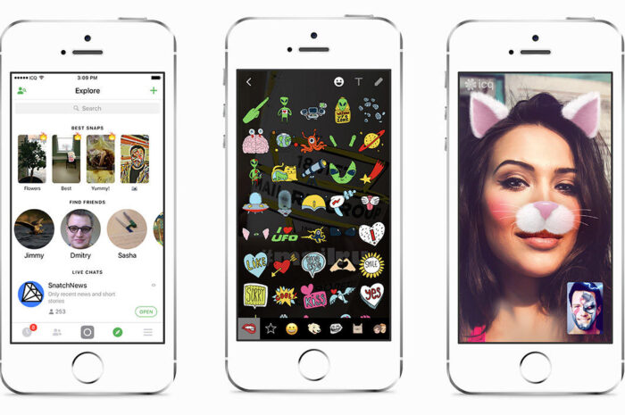 ICQ для iOS научилась обрабатывать нейросетями видео и фото