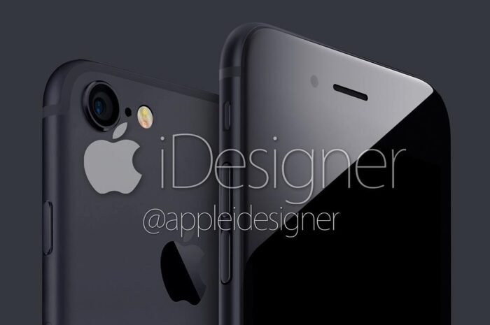 iPhone 7 цвета "черный космос" показался на фото