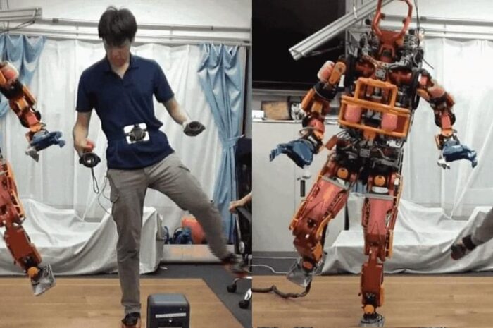 Исследователи научились управлять роботом как куклой с помощью контроллеров HTC Vive"