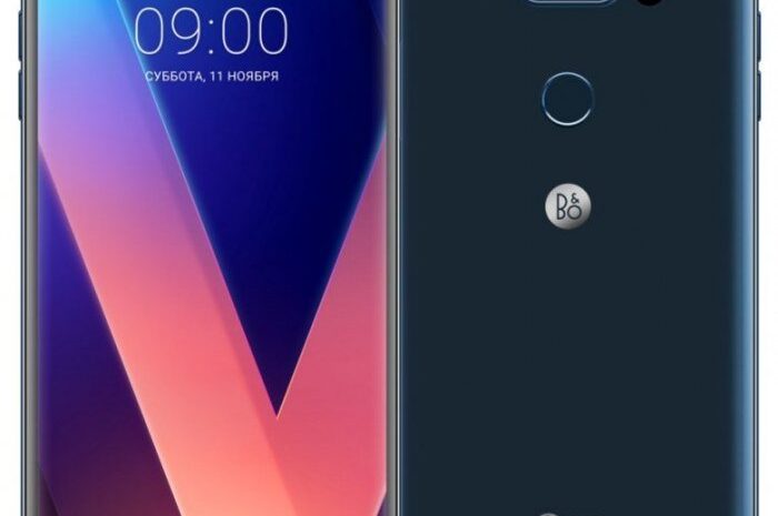 Изображение передней панели смартфона LG V30 подтверждает наличие двойной фронтальной камеры