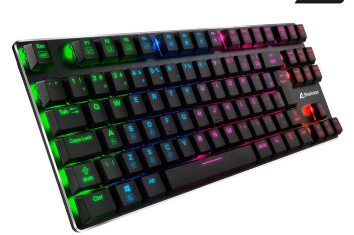 Компактная клавиатура Sharkoon PureWriter TKL RGB получила многоцветную подсветку"
