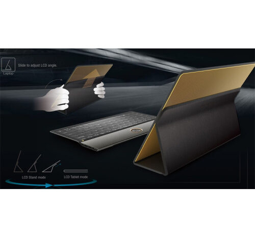 Lenovo разработала концептуальный гибридный планшет Blade