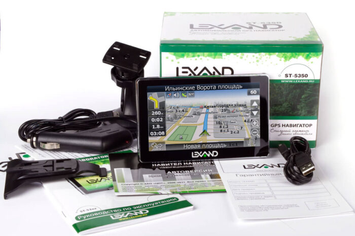 Lexand обновляет линейку спутниковых GPS-навигаторов