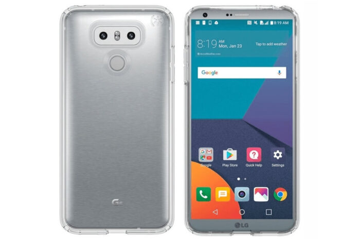 LG G6 показался на пресс-рендере