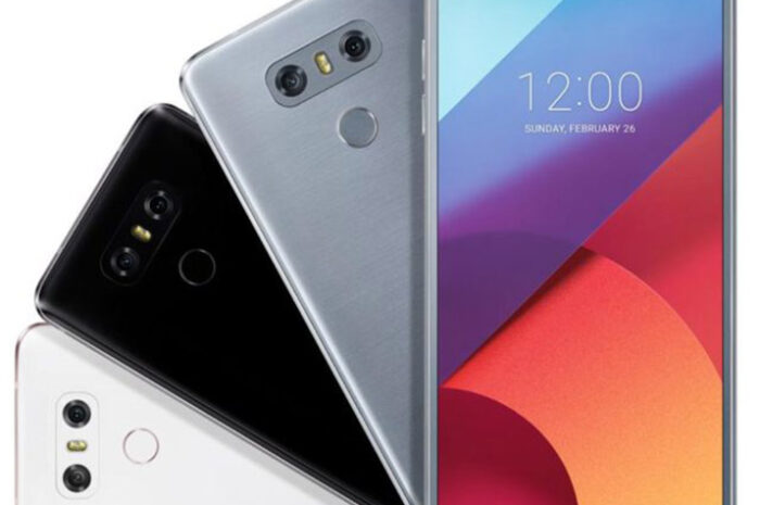 LG G6 показался в трех цветовых вариантах