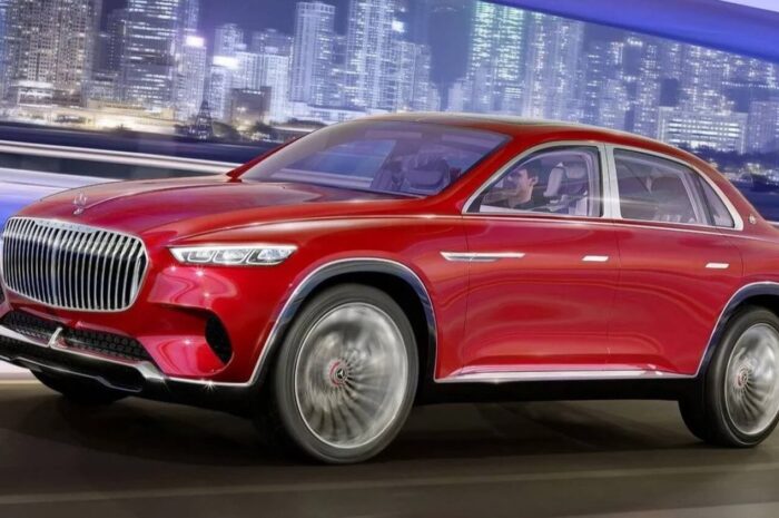 Mercedes представила концепт роскошного электрического Maybach