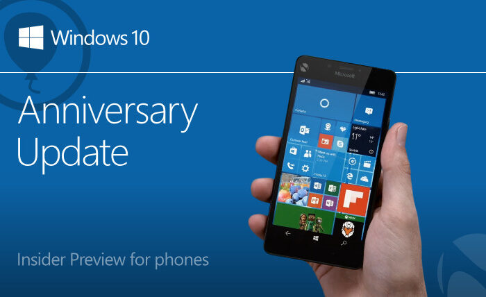 Microsoft выпустила Anniversary Update для Windows 10 Mobile