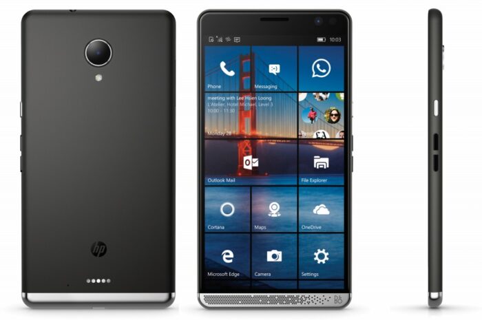 Мощный смартфон HP Elite X3 на Windows 10 Mobile получит золотую опцию