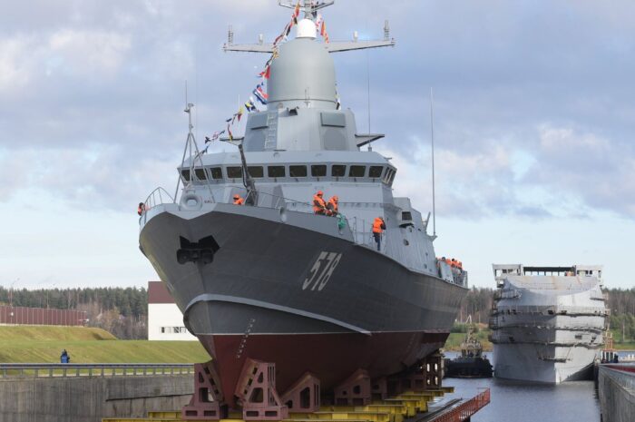 На Балтике начались госиспытания корабля «Буря»