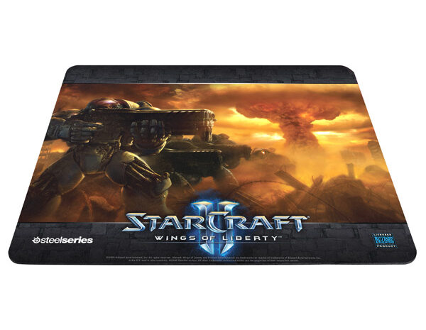 Новый игровой коврик SteelSeries StarCraft II