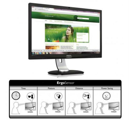 Новый монитор Philips следит за осанкой пользователя