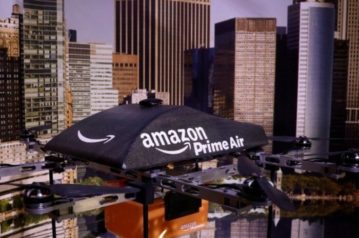 Новый патент Amazon: башня-парковка для дронов