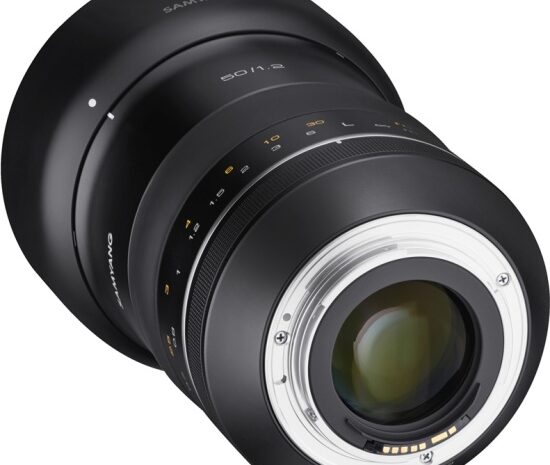 Объектив Samyang XP 50mm F1.2 рассчитан на полнокадровые DSLR-камеры Canon"