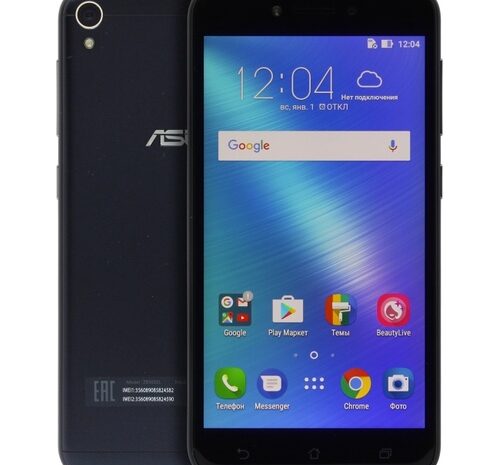 Объявлена российская цена на ASUS ZenFone Live для любителей селфи