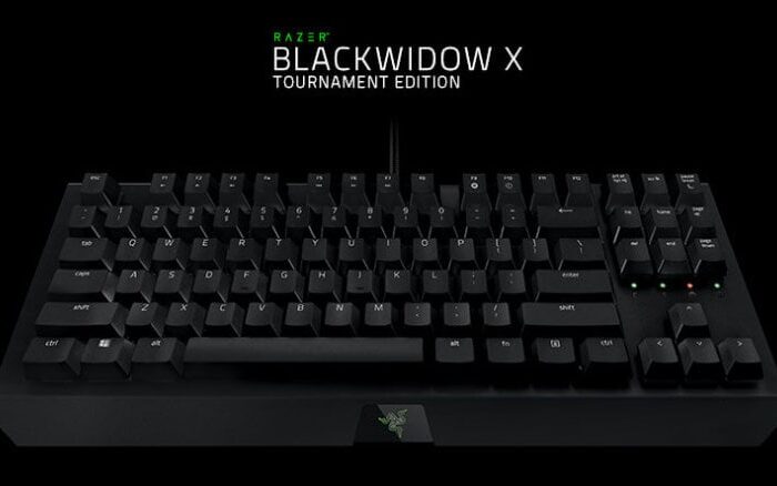 Обзор механической игровой клавиатуры Razer BlackWidow X Tournament Edition