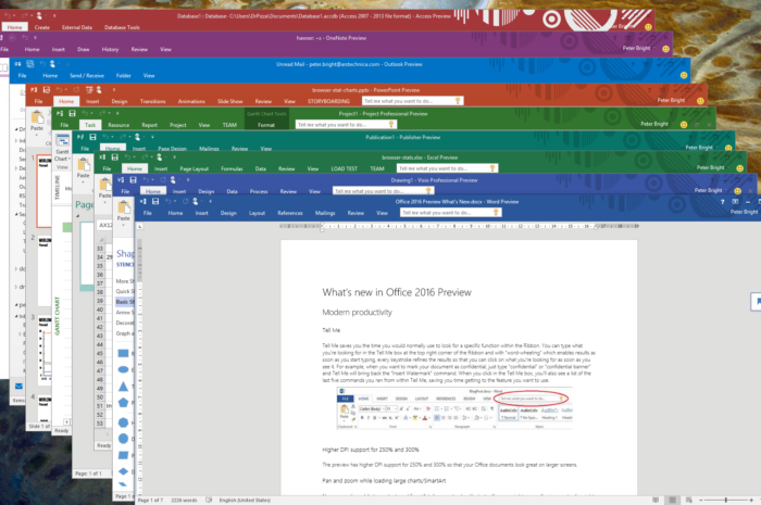 Office 2016 выйдет уже в текущем году — Microsoft