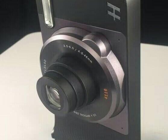 Панелька Hasselblad для Moto Z с 10-кратным зумом показалась на фото