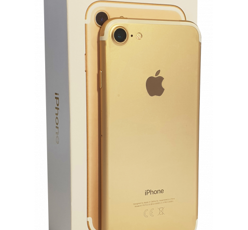 Потенциальный золотистый iPhone 7 запечатлен на фото