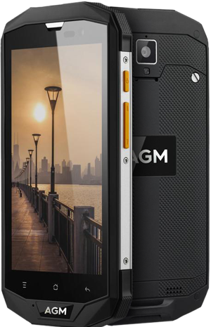 Смартфон AGM A8 защищен от ударов и воды