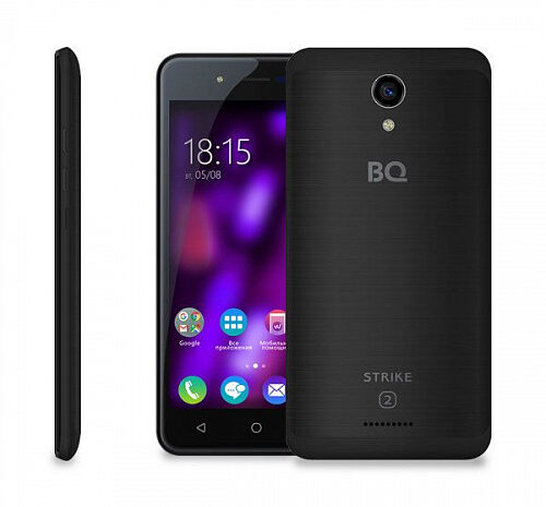 Смартфон BQ-5057 Strike 2 на базе Android 7.0 Nougat оценен дешевле 6 тысяч рублей