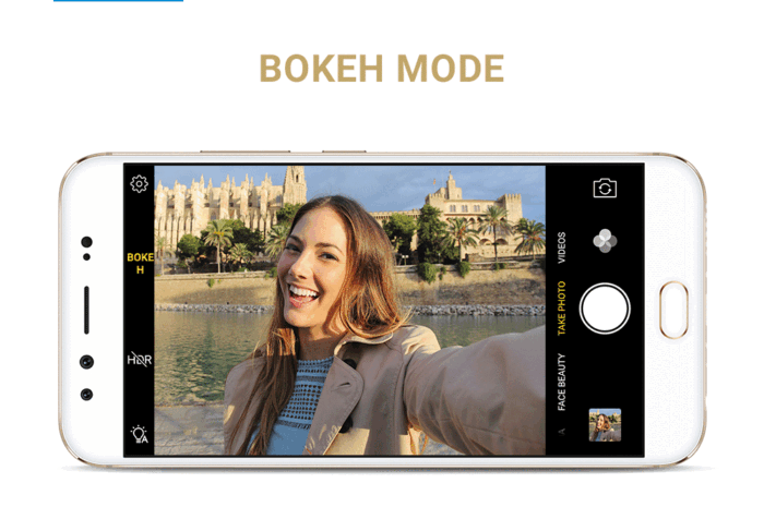 Смартфон Vivo V5 Plus получил двойную селфи-камеру 20+8 Мп
