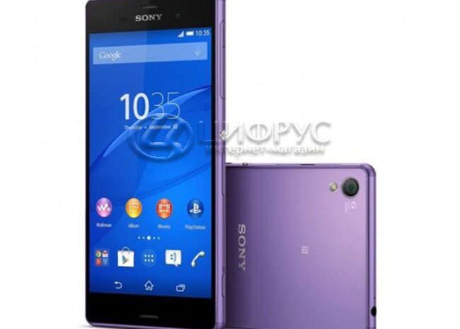 Sony будет продавать в РФ фиолетовый Xperia Z3