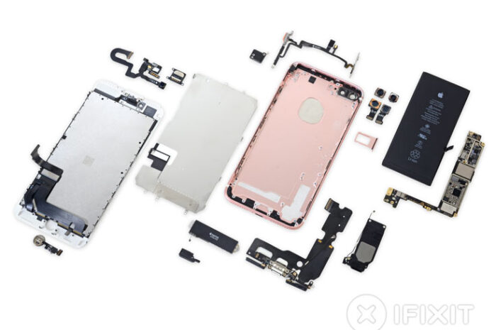 Специалисты iFixit оценили ремонтопригодность смартфона Apple iPhone 7 Plus