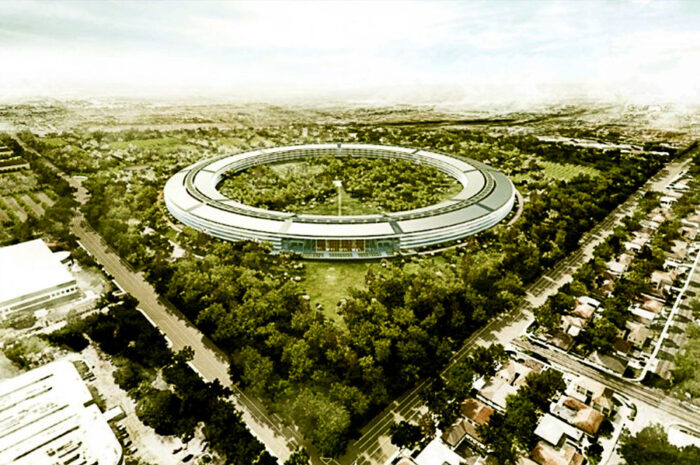 Строительство новой штаб-квартиры Apple близится к завершению