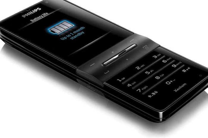 Телефон Philips Xenium E570 протянет почти полгода без подзарядки