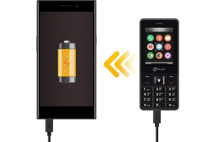 Телефон Senseit L208 подзарядит смартфон и проработает три месяца автономно